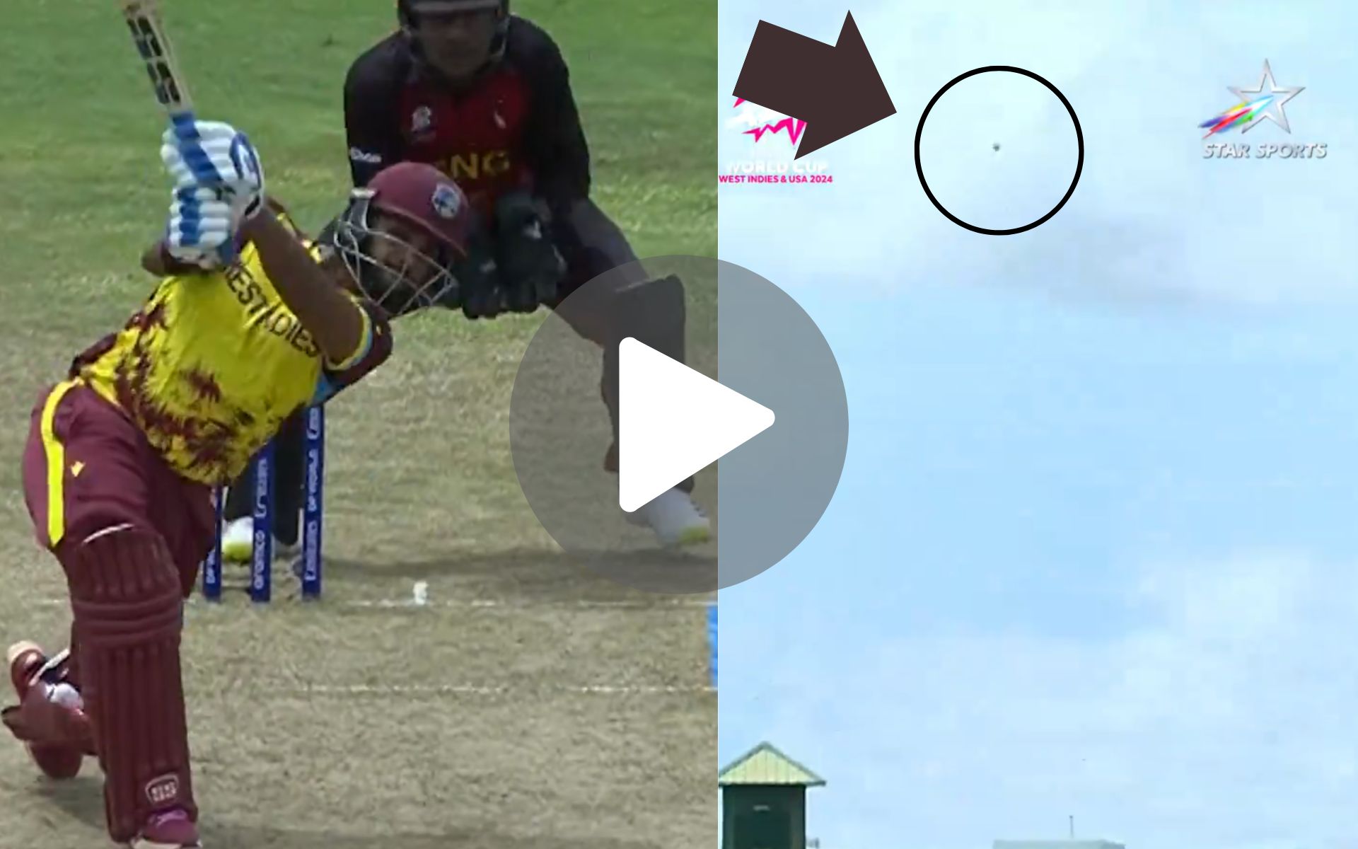 [Watch] 6,4,6: Nicholas Pooran's 'Out Of This World' Six vs PNG's Sese Bau Leaves Fans Stunned